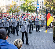 Karinių orkestrų festivalio &bdquo;Military Tattoo Lithuania 2024&ldquo; paradas