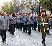 Karinių orkestrų festivalio &bdquo;Military Tattoo Lithuania 2024&ldquo; paradas