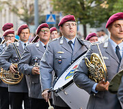 Karinių orkestrų festivalio &bdquo;Military Tattoo Lithuania 2024&ldquo; paradas