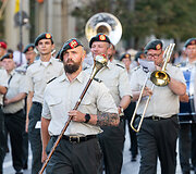 Karinių orkestrų festivalio &bdquo;Military Tattoo Lithuania 2024&ldquo; paradas