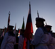 Karinių orkestrų festivalio &bdquo;Military Tattoo Lithuania 2024&ldquo; paradas
