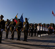 Karinių orkestrų festivalio &bdquo;Military Tattoo Lithuania 2024&ldquo; paradas