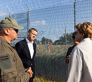 Lietuvos ir Latvijos užsienio reikalų ministrų vizitas pasienyje