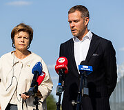 Baiba Bražė, Gabrielius Landsbergis