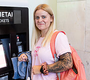Bilietomatai Vilniaus traukinių stotyje