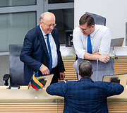 Andrius Kubilius, Laurynas Ka&scaron;čiūnas