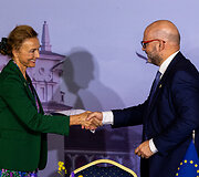 Europos Tarybos pagrindų konvencijos dėl dirbtinio intelekto, žmogaus teisių, demokratijos ir teisinės valstybės sutarties pasira&scaron;ymas