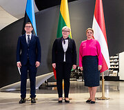 Kristenas Michalas, Ingrida &Scaron;imonytė, Evika Silina