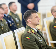 Prezidentas suteikė brigados generolo laipsnį pulkininkui Aurelijui Alasauskui