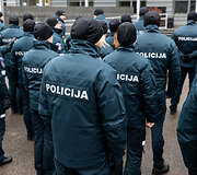 Vilniaus apskrities vyriausiojo policijos komisariato vadų pasikeitimo ceremonija