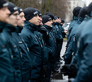 Vilniaus apskrities vyriausiojo policijos komisariato vadų pasikeitimo ceremonija