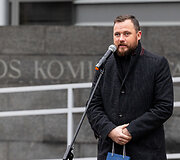 Vilniaus apskrities vyriausiojo policijos komisariato vadų pasikeitimo ceremonija