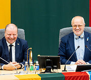 Saulius Skvernelis, Juozas Olekas