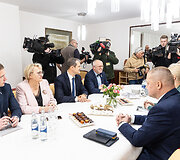Robertas Duchnevič, Rasa Budbergytė, Gintautas Paluckas, Juozas Olekas