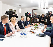 Robertas Duchnevič, Rasa Budbergytė, Gintautas Paluckas, Juozas Olekas