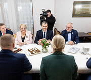 Robertas Duchnevič, Rasa Budbergytė, Gintautas Paluckas, Juozas Olekas