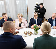 Robertas Duchnevič, Rasa Budbergytė, Gintautas Paluckas, Juozas Olekas