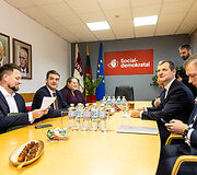 Robert Puchovič, Remigijus Žemaitaitis, Agnė &Scaron;irinskienė, Gintautas Paluckas
