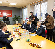 Juozas Olekas, Gintautas Paluckas, Robert Duchnevič