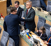 Tryliktasis Lietuvos Respublikos Seimas susirinko į paskutinį posėdį