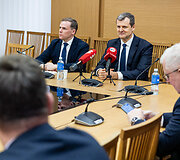 Mindaugas Lingė, Gintautas Paluckas