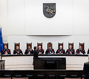 Dalios &Scaron;traupaitės nuosprendžio paskelbimas