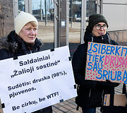 Protestas prie&scaron; perteklinį druskos naudojimą