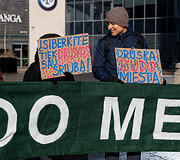 Protestas prie&scaron; perteklinį druskos naudojimą
