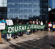 Protestas prie&scaron; perteklinį druskos naudojimą