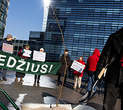 Protestas prie&scaron; perteklinį druskos naudojimą