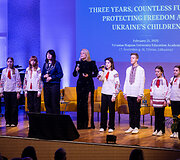 Tarptautinė konferencija &bdquo;Treji metai, nesuskaičiuojama begalė ateičių: saugant laisvę ir Ukrainos vaikus&ldquo;
