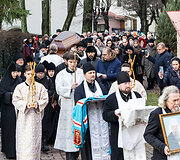 Metropolito Chrizostomo laidotuvės