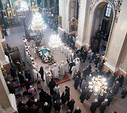 Metropolito Chrizostomo laidotuvės