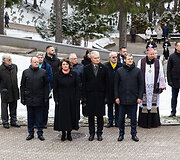 Saulius Skvernelis, Diana Nausėdienė, Gitanas Nausėda, Gintautas Paluckas
