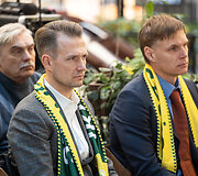 Lietuvos futbolo federacijos spaudos konferencija
