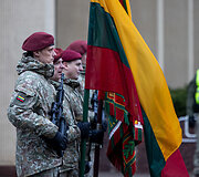 I&scaron;kilminga karių rikiuotė Nepriklausomybės aik&scaron;tėje