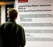  Jubiliejinės &bdquo;World Press Photo&ldquo; parodos atidarymas verslo centre &bdquo;Hero&ldquo;
