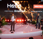  Jubiliejinės &bdquo;World Press Photo&ldquo; parodos atidarymas verslo centre &bdquo;Hero&ldquo;