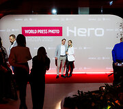  Jubiliejinės &bdquo;World Press Photo&ldquo; parodos atidarymas verslo centre &bdquo;Hero&ldquo;