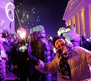 2026-ųjų metų sutikimas Katedros aik&scaron;tėje