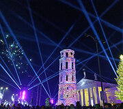 2026-ųjų metų sutikimas Katedros aik&scaron;tėje