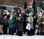 Pirmąją metų dieną, minint Lietuvos vėliavos dieną, tradici&scaron;kai pagerbta Lietuvos valstybės vėliavos i&scaron;kėlimo Gedimino pilies bok&scaron;te 107-osios metinės