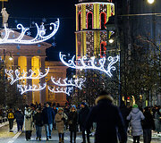 2026-ųjų metų sutikimas Katedros aik&scaron;tėje