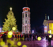 2026-ųjų metų sutikimas Katedros aik&scaron;tėje