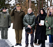 Paminklo Tadui Tumui pa&scaron;ventinimo ceremonija