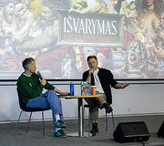 Mariaus Iva&scaron;kevičiaus knygos &bdquo;I&scaron;varymas. Kristus ir Čingis[1]chanas&ldquo; pristatymas