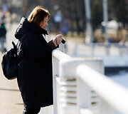 Pavasario &scaron;iluma Vilniuje