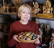 Velykiniai margučiai Lietuvos nacionalinio muziejaus saugykloje