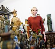 Velykiniai margučiai Lietuvos nacionalinio muziejaus saugykloje