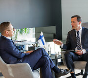 Interviu su  Suomijos prezidentu Alexanderiu Stubbu